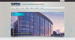 Desktop Screenshot of korda.com